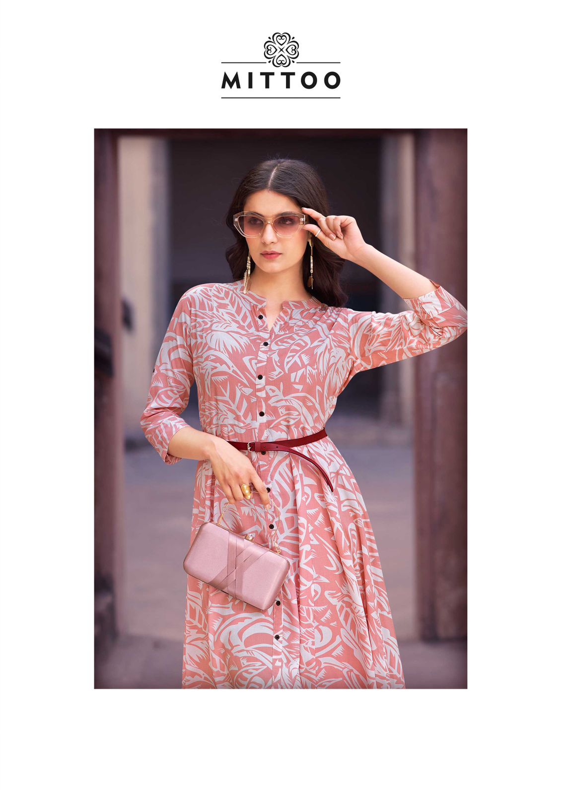 Belt Vol 16 By Mittoo Rayon Printed Party Wear Kurtis Wholesale Price In Surat